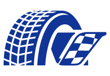 tire center icon blue