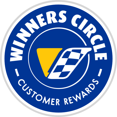 winners circle badge