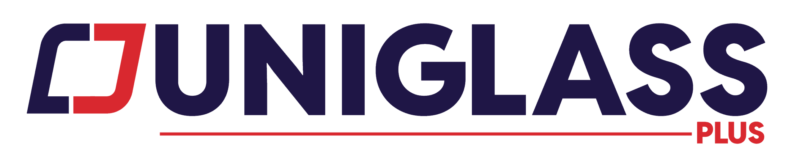UniglassPlus logo – Color
